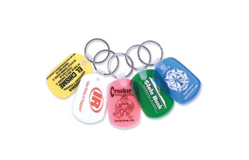 Soft Touch Key Tag