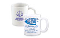 ceramic white mug