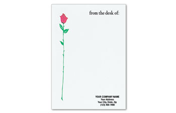 Personalized Memos-Rose