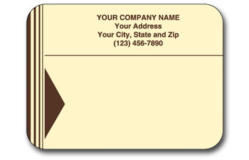 Matte Mail Labels 1 Up Flat