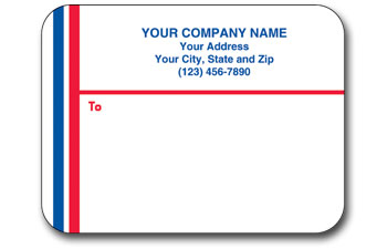 Matte Mail Labels 1 Up Flat