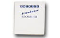 2-1/4 attendance calendar binder