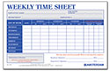 weekly time sheet