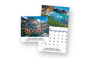Scenic Wall Calendar