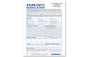 employee warning 1 part imprinted