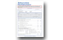 employment application imprinted