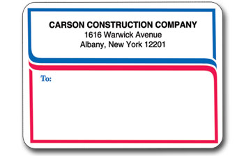 Matte Mail Labels Continuous