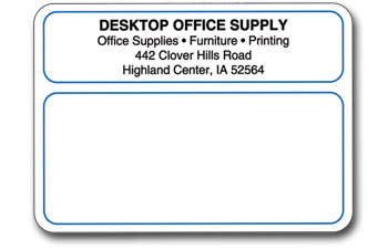 Matte Mail Labels Continuous