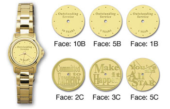 Medallion Watch-Womens Bracelet