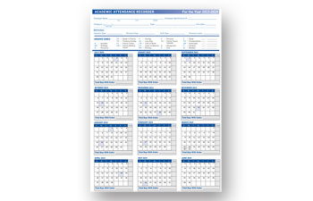 2008 Quarterly Attendance Recorder