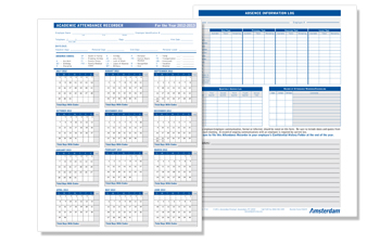 2009 Quarterly Attendance Recorder