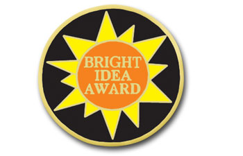 Bright Idea Award Pin