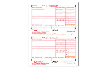W-2 Employer Federal Irs Copy A