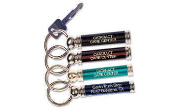 Brass Barrel Key Tag