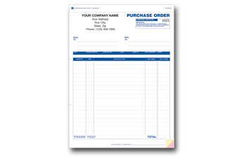 Purchase Order Ncr 3 Part 8.5 X 11