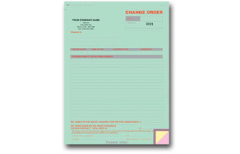 Contractor Change Order