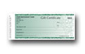 restaurant gift certificate