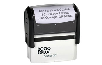 Self-Inking Stamp 1 1/8 X 2 11/16