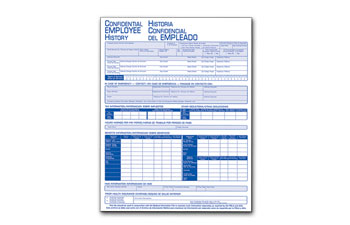 Employee History Folder Bilingual