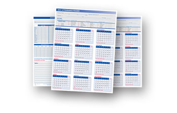 2008 Attendance Folder Plain
