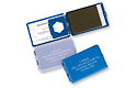 mini tel business card holder