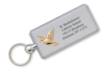 Dove Key Tag