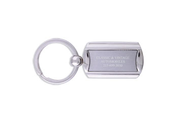 Sterling Key Tag