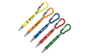 Pizzazz Carabiner Pen Pat.D505059