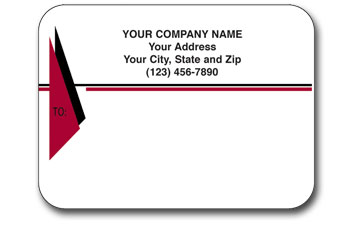 Matte Mail Labels Flat