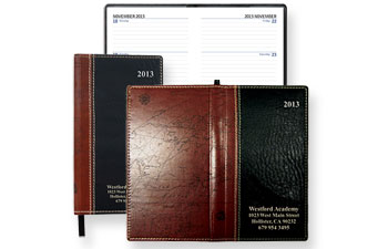 World Map Weekly Pocket Planner