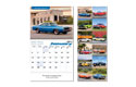 muscle car wall calendar