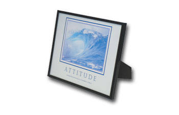 Attitude Poster Framed