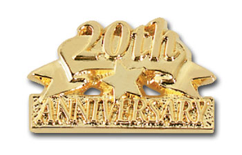 Pin-20Th Anniversary
