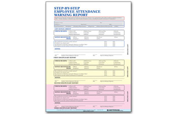 Attendance Step-By-Step Warning