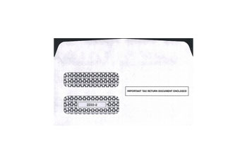 1099 Window Envelope