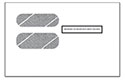 1099 2up double window gummed env