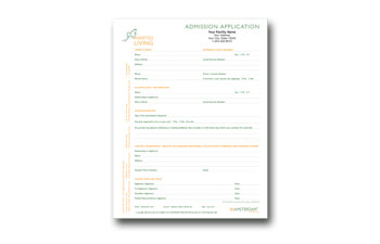 Assisted Living Admission App