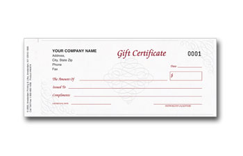 Elite Gift Certif.Parchment