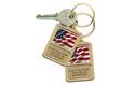 old glory key tag