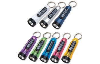 Hi-Tech Mini Flashlight W/ Key Ring