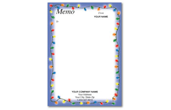 Holiday Lights Memo Refill