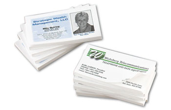 Business Cards Post It Notes 2 Clr