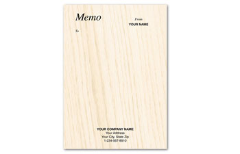 Wood Grain Memo
