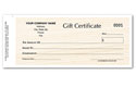 wood grain gift certificate