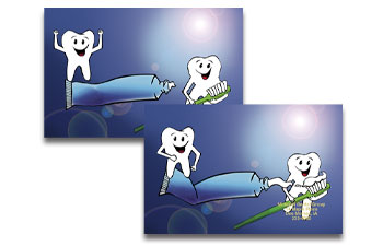 Dental Lenticular Wallet Card