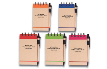 Kraft Jotter With Pen