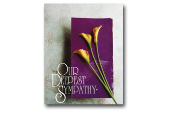 Empathetic Lilies Card