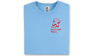 very imp.piece ltblue t-shirt large