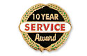 10 year service award