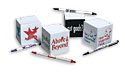 above & beyond <br>sticky note cube